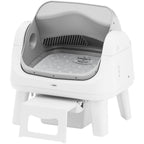 AutoScooper 12 Lite Open-Top Automatic Self-Cleaning Cat Litter Box, Easy-Entry Front Step, Triple Safety Protection, No App Required