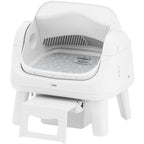 AutoScooper 12 Lite Open-Top Automatic Self-Cleaning Cat Litter Box, Easy-Entry Front Step, Triple Safety Protection, No App Required