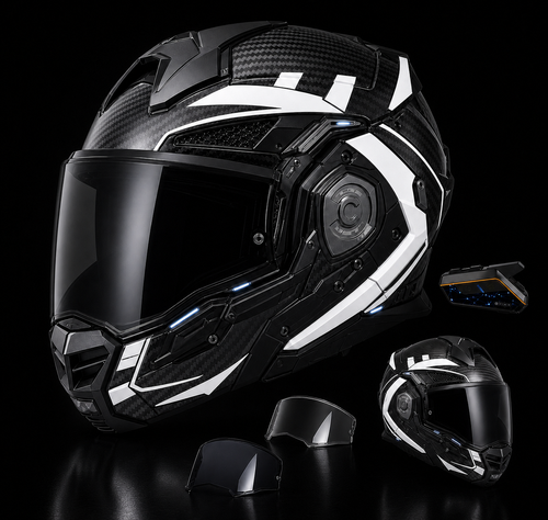 ADVANT X Carbon Adventure Helmet-DOT & ECE safety certified