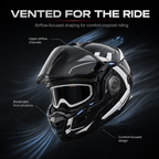ADVANT X Carbon Adventure Helmet-DOT & ECE safety certified